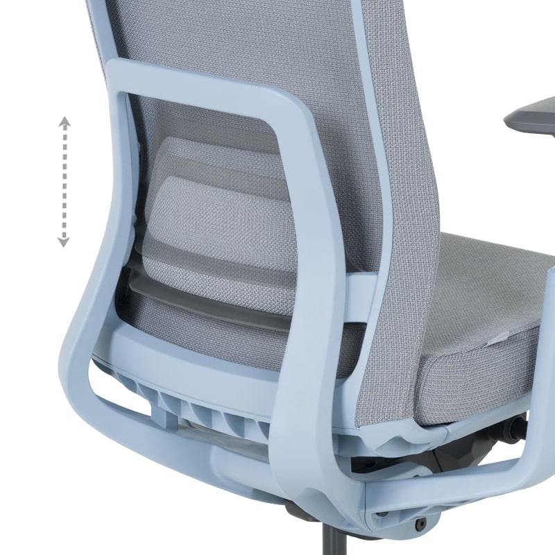 Ергономичен офис стол Carmen Ermelo син